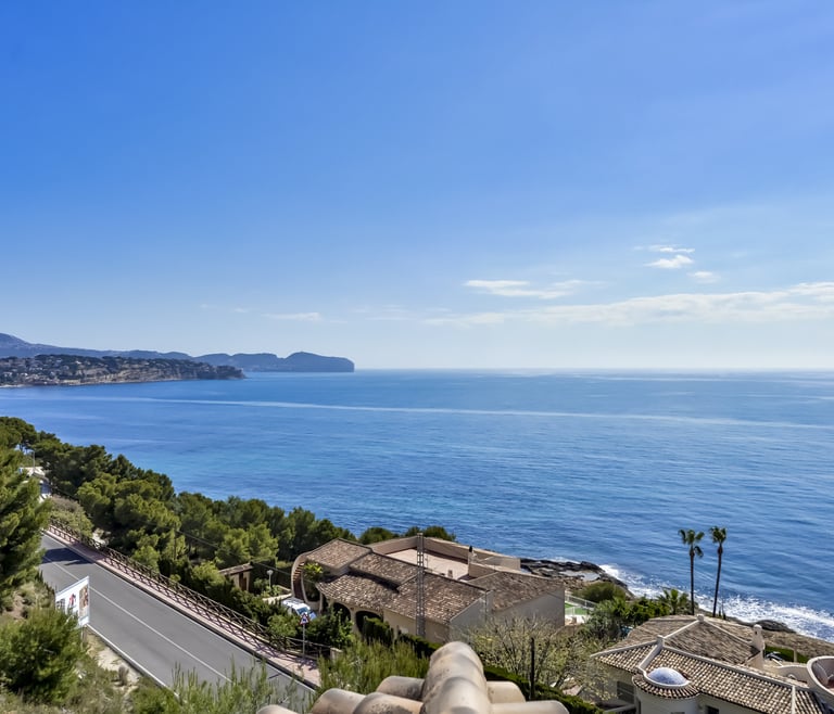 RAPHAEL, Preciosa villa para 6 pax con espectaculares vistas al mar en Benissa.wifi gratis en Benissa - Vistas