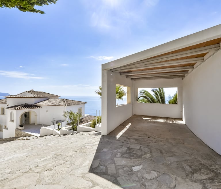RAPHAEL, Preciosa villa para 6 pax con espectaculares vistas al mar en Benissa.wifi gratis en Benissa - Exterior