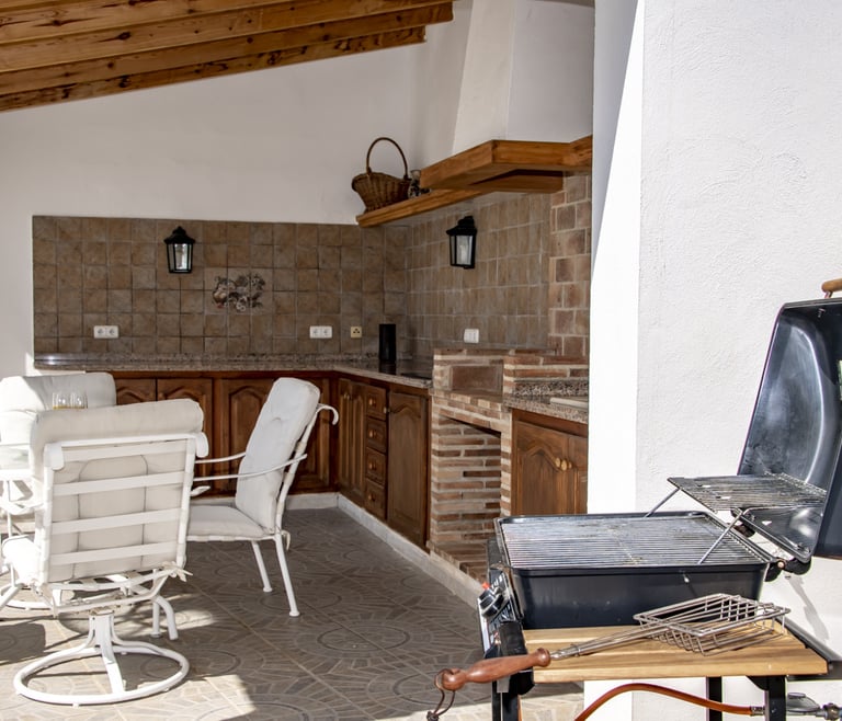 RAPHAEL, Preciosa villa para 6 pax con espectaculares vistas al mar en Benissa.wifi gratis en Benissa - Terraza