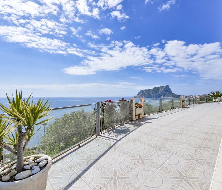 RAPHAEL, Preciosa villa para 6 pax con espectaculares vistas al mar en Benissa.wifi gratis en Benissa - Vistas