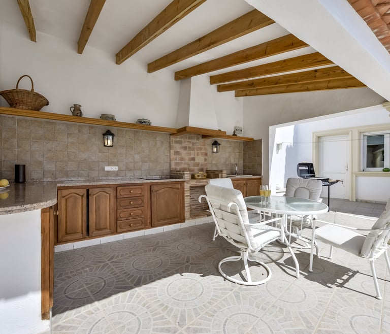 RAPHAEL, Preciosa villa para 6 pax con espectaculares vistas al mar en Benissa.wifi gratis en Benissa - Terraza