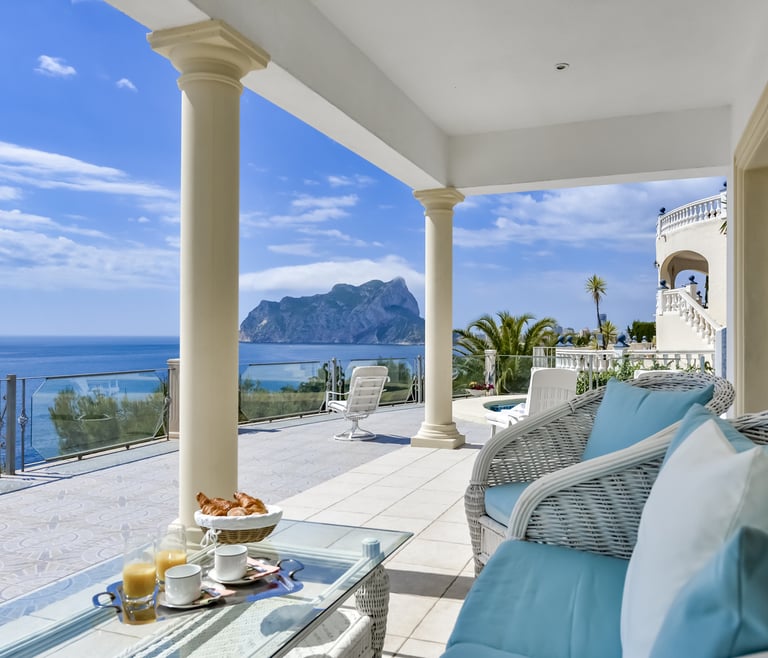 RAPHAEL, Preciosa villa para 6 pax con espectaculares vistas al mar en Benissa.wifi gratis en Benissa