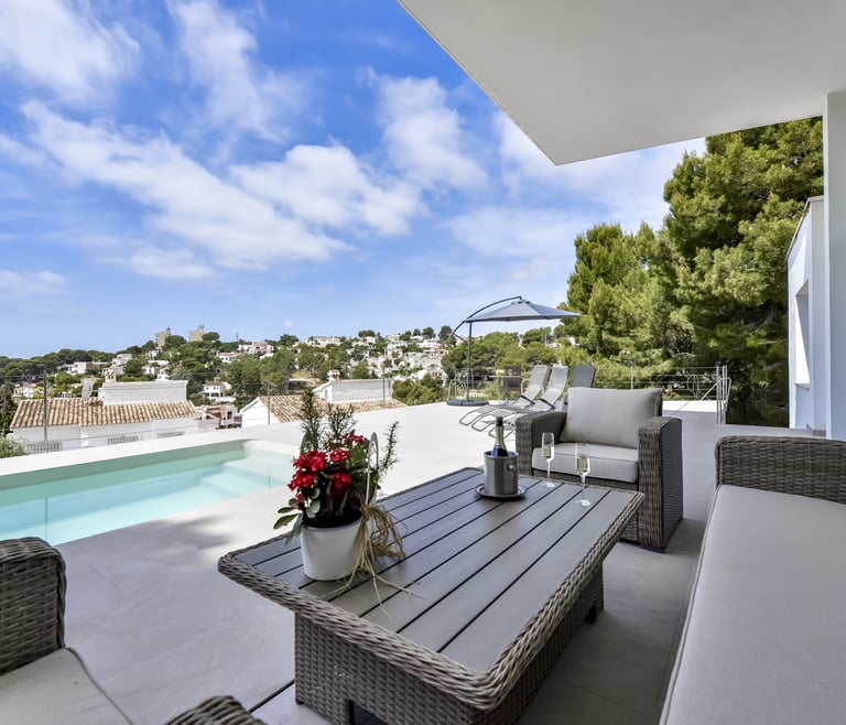 Alquiler de villa en el Portet de Moraira ELTRECE en Moraira - Exterior