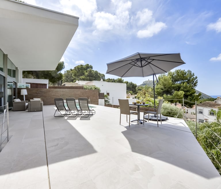 Alquiler de villa en el Portet de Moraira ELTRECE en Moraira - Exterior
