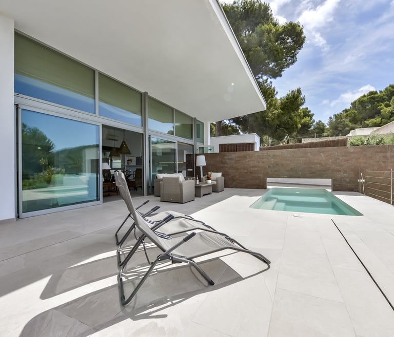 Alquiler de villa en el Portet de Moraira ELTRECE en Moraira - Piscina
