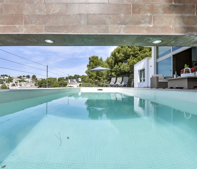 Alquiler de villa en el Portet de Moraira ELTRECE en Moraira - Piscina