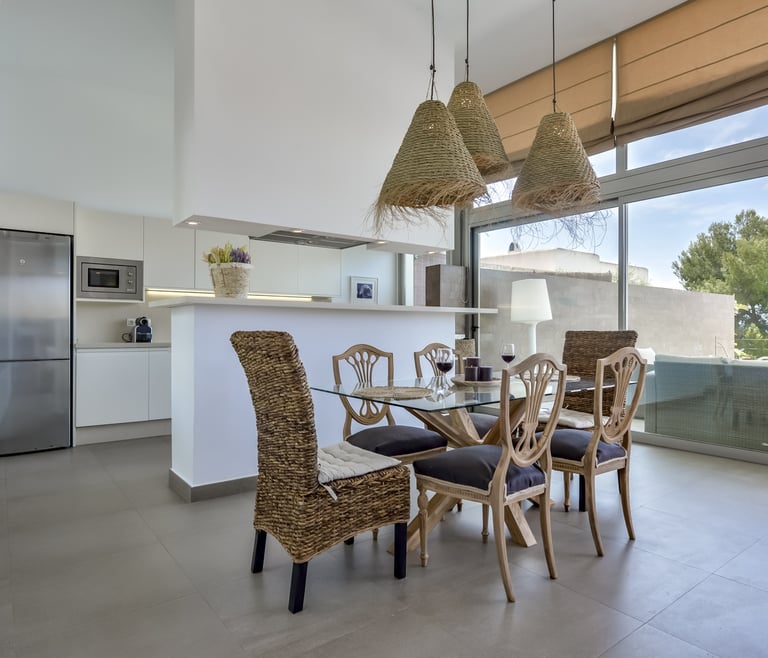 Alquiler de villa en el Portet de Moraira ELTRECE en Moraira - Comedor