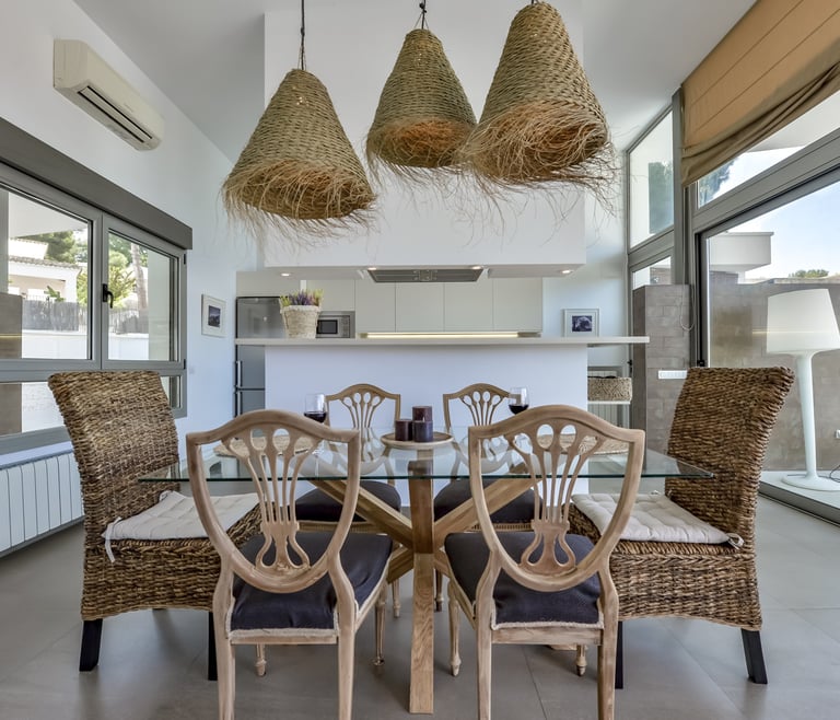 Alquiler de villa en el Portet de Moraira ELTRECE en Moraira - Comedor