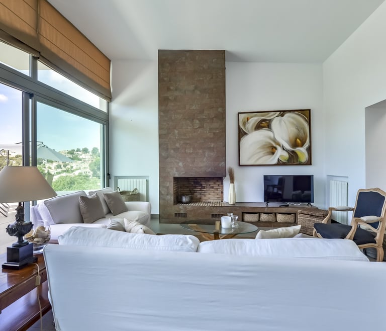 Alquiler de villa en el Portet de Moraira ELTRECE en Moraira - Salón