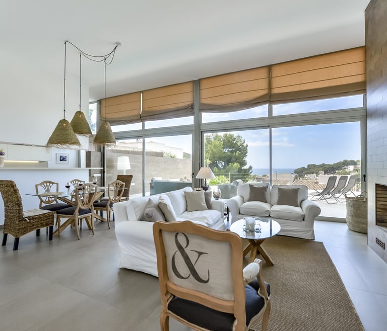Alquiler de villa en el Portet de Moraira ELTRECE en Moraira - Comedor