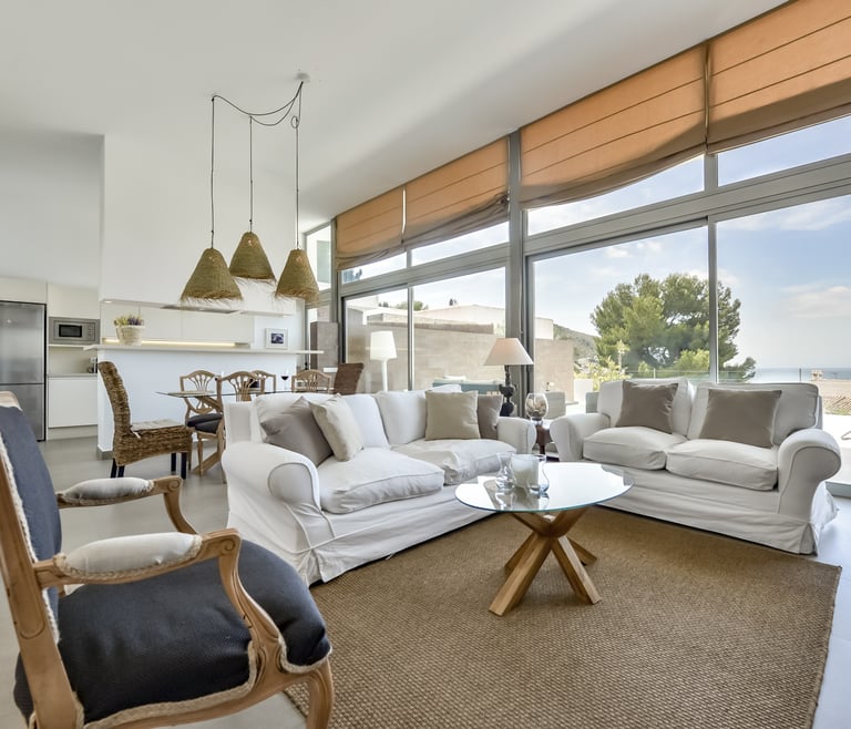 Alquiler de villa en el Portet de Moraira ELTRECE en Moraira - Comedor