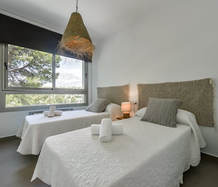Alquiler de villa en el Portet de Moraira ELTRECE en Moraira - Habitaciones
