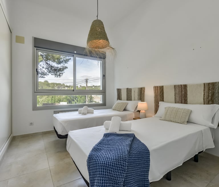 Alquiler de villa en el Portet de Moraira ELTRECE en Moraira - Habitaciones