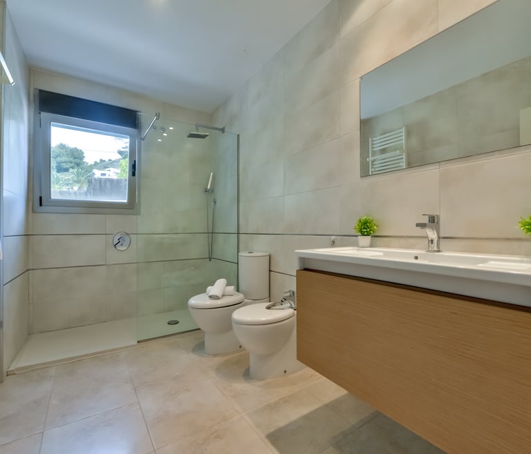 Alquiler de villa en el Portet de Moraira ELTRECE en Moraira - Baño