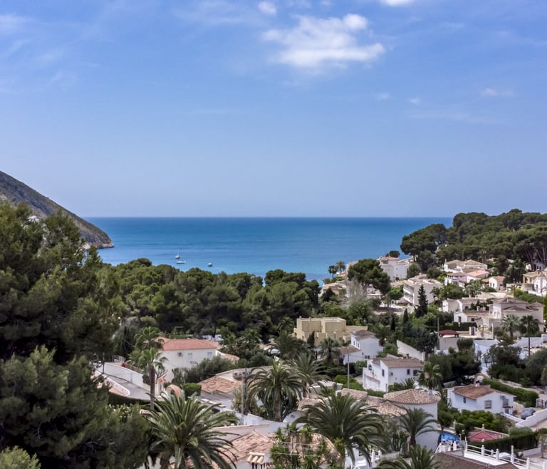 Alquiler de villa en el Portet de Moraira ELTRECE en Moraira - Vistas