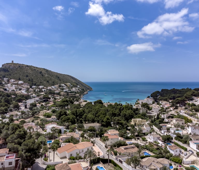 Alquiler de villa en el Portet de Moraira ELTRECE en Moraira - Vistas
