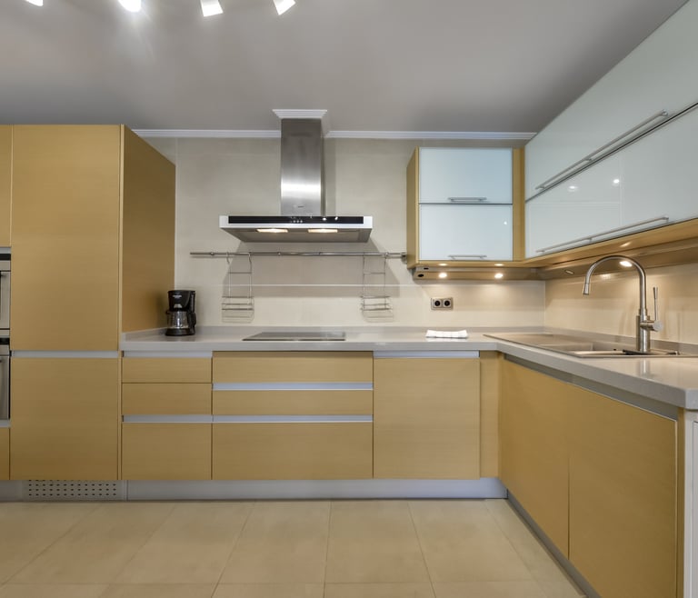 MARJALETA, Bonito apartamento en el centro de Moraira para 4 pax wifi gratuita. en Moraira - Cocina