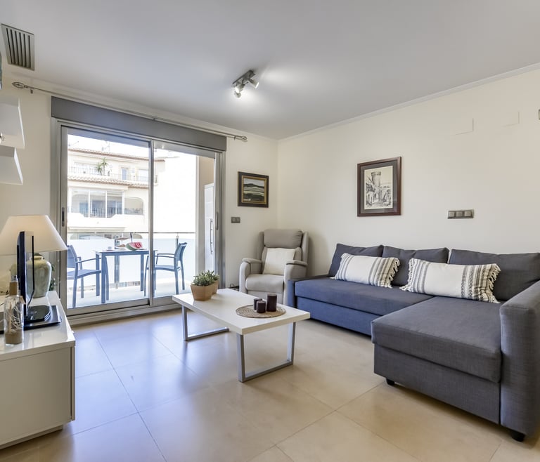 MARJALETA, Bonito apartamento en el centro de Moraira para 4 pax wifi gratuita. en Moraira