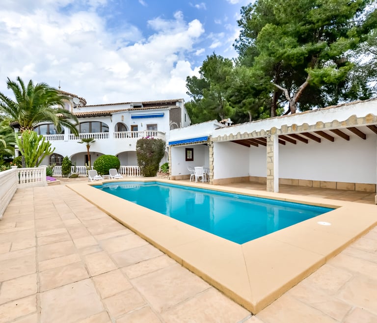 LAS ROSAS, villa à louer à Benissa pour 8 pax avec piscine privée  à Benissa - Piscine