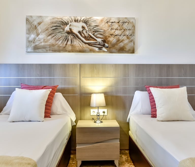 LAS ROSAS, villa à louer à Benissa pour 8 pax avec piscine privée  à Benissa - Chambres