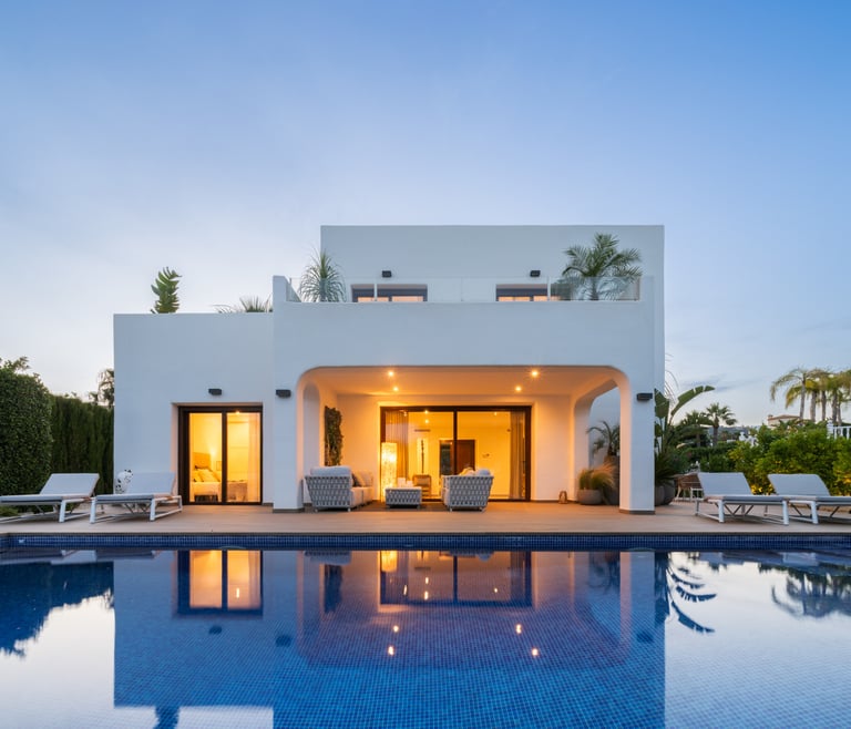 Ferienhaus in Calpe ARTISTA in Calpe / Calp - Außenbereich