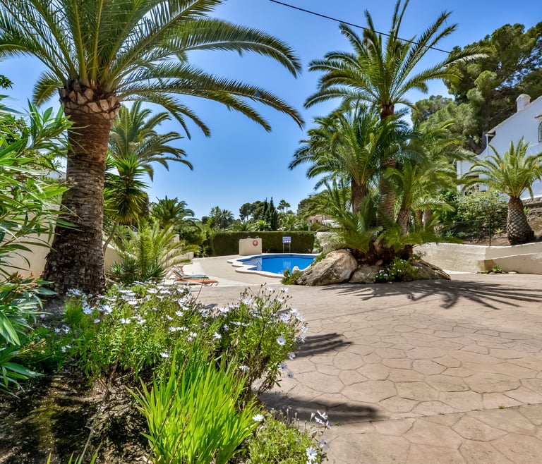 Alquiler en Moraira SAN JAIME en Moraira - Jardin