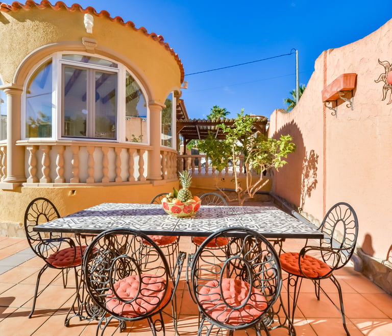 Villa te huur in Calpe THALEA  en Calpe - Terras
