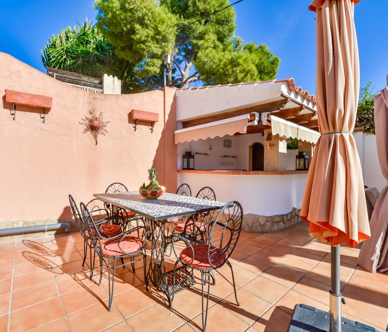 Villa te huur in Calpe THALEA  en Calpe - Terras