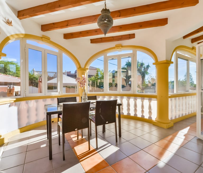 Villa te huur in Calpe THALEA  en Calpe - Eetkamer