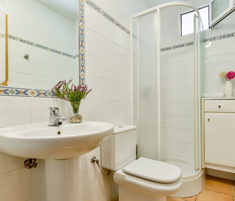 Villa zur Miete in Calpe AZORIN für 6 pax, mit privatem Pool. in Calpe / Calp - Badezimmer