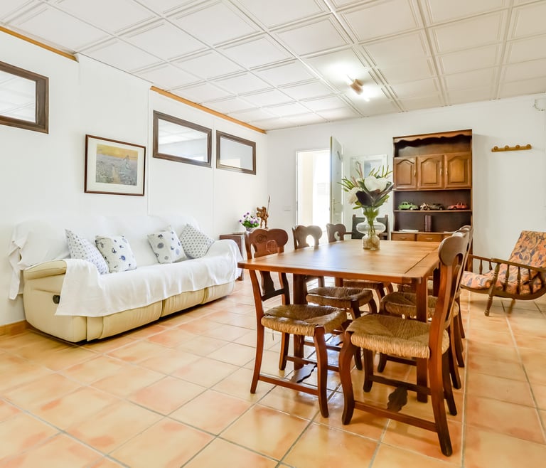 Villa zur Miete in Calpe AZORIN für 6 pax, mit privatem Pool. in Calpe / Calp - Essbereich