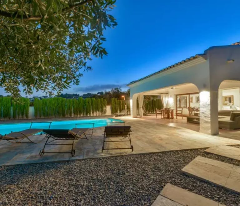 Alquiler de villa en Moraira, LA ROCALLA en Moraira