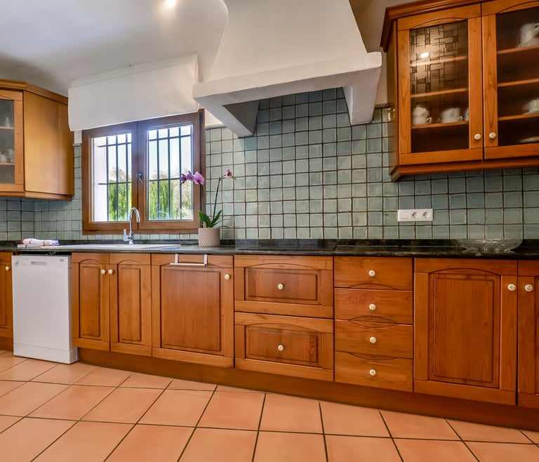 Alquiler de villa en Moraira, LA ROCALLA en Moraira - Cocina