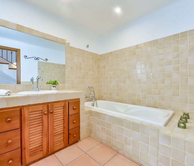 Alquiler de villa en Moraira, LA ROCALLA en Moraira - Baño