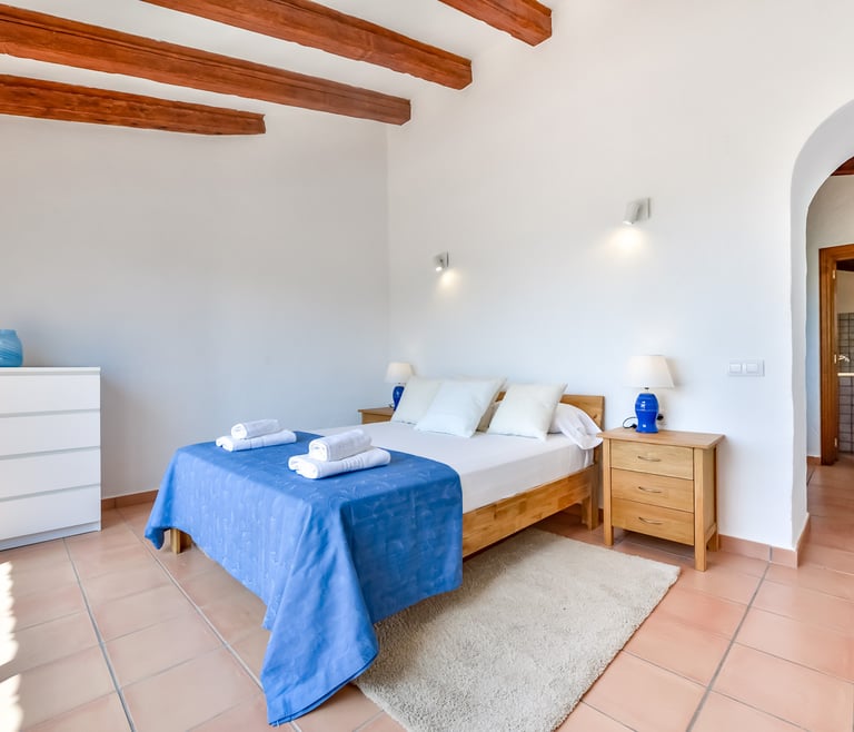 Alquiler de villa en Moraira, LA ROCALLA en Moraira - Habitaciones