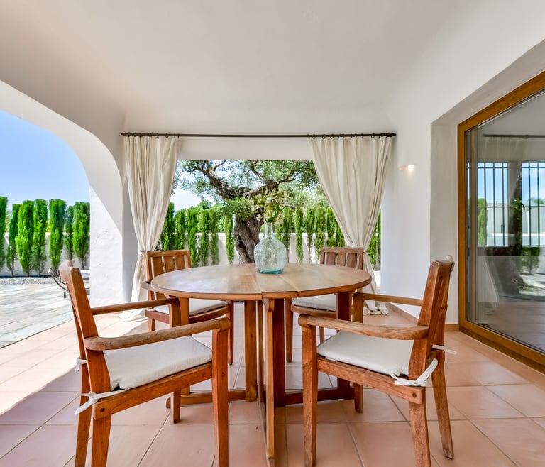 Alquiler de villa en Moraira, LA ROCALLA en Moraira - Terraza