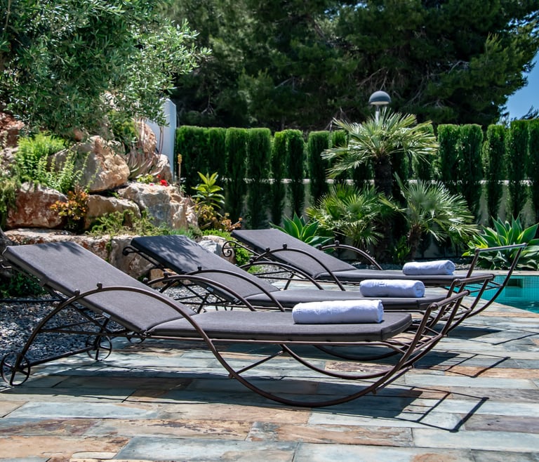 Alquiler de villa en Moraira, LA ROCALLA en Moraira - Terraza