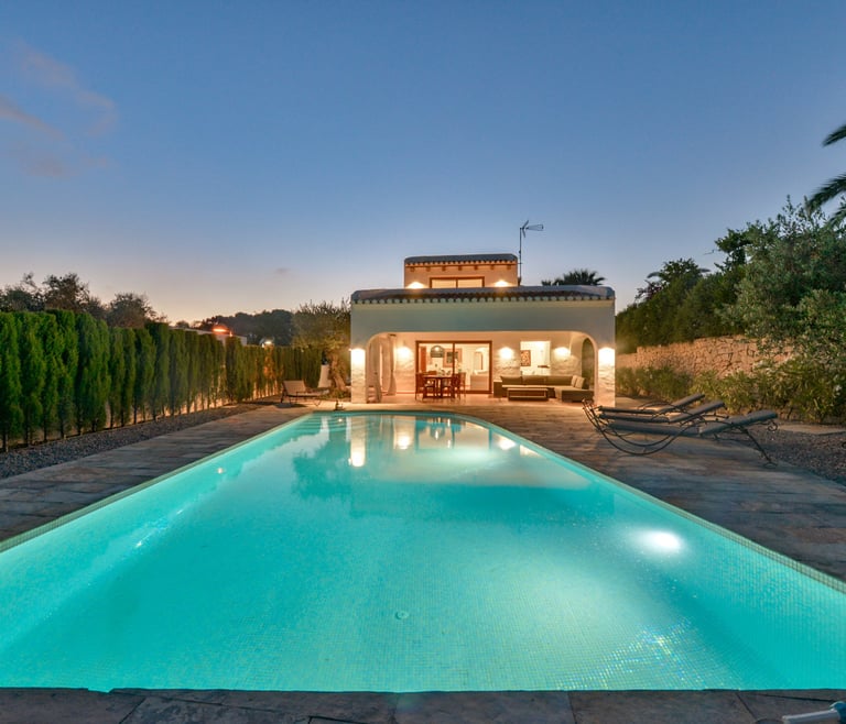 Alquiler de villa en Moraira, LA ROCALLA en Moraira - Otros