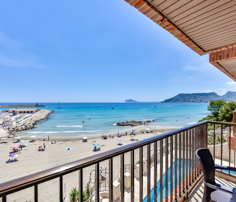 Alquiler de apartamento en primera linea de Calpe, CANTAL en Calpe