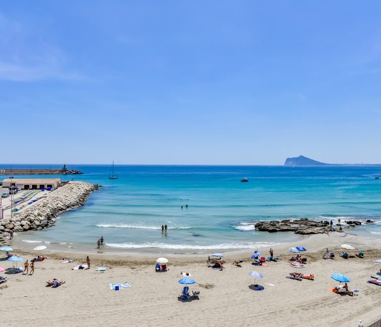 Alquiler de apartamento en primera linea de Calpe, CANTAL en Calpe - Vistas