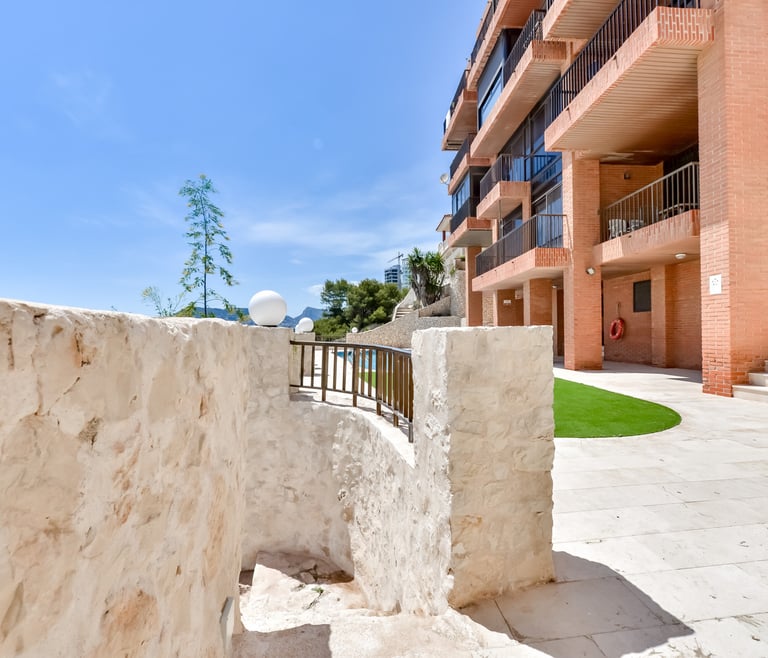 Alquiler de apartamento en primera linea de Calpe, CANTAL en Calpe - Exterior