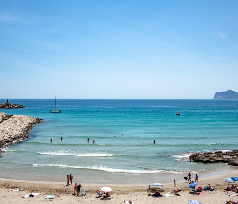 Alquiler de apartamento en primera linea de Calpe, CANTAL en Calpe - Vistas