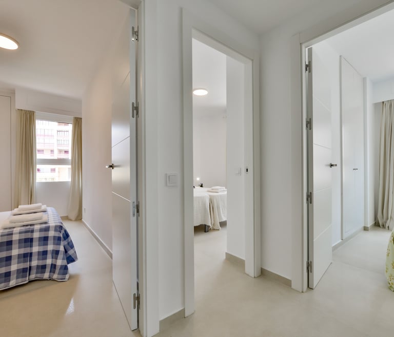 Alquiler de apartamento en primera linea de Calpe, CANTAL en Calpe - Habitaciones