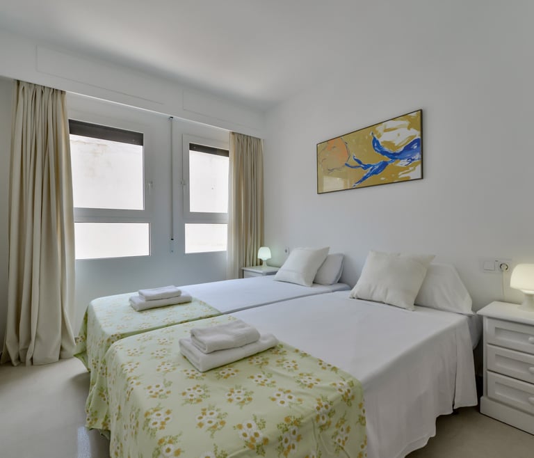 Alquiler de apartamento en primera linea de Calpe, CANTAL en Calpe - Habitaciones