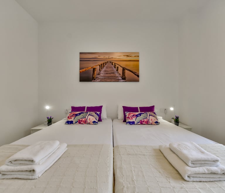 Alquiler de apartamento en primera linea de Calpe, CANTAL en Calpe - Habitaciones