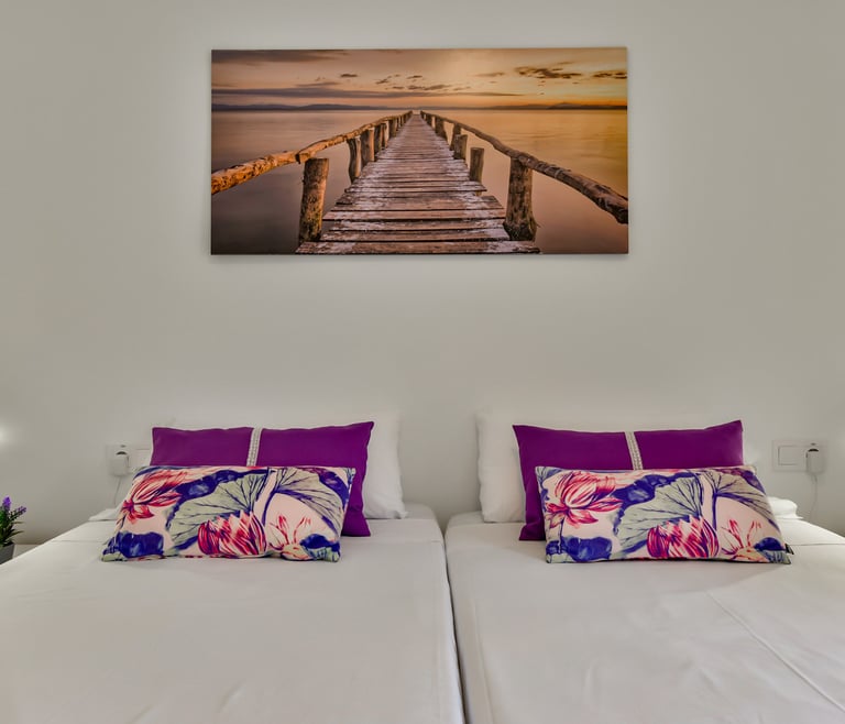 Alquiler de apartamento en primera linea de Calpe, CANTAL en Calpe - Habitaciones