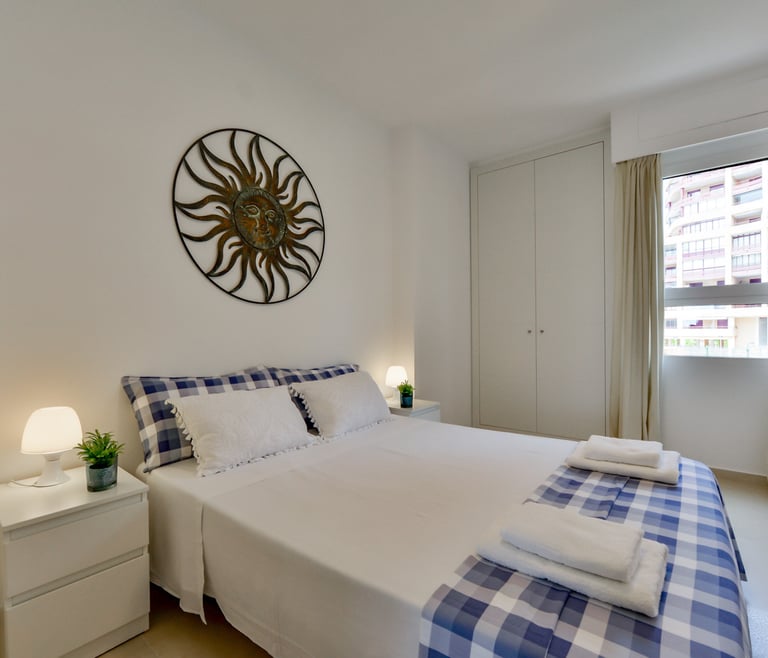 Alquiler de apartamento en primera linea de Calpe, CANTAL en Calpe - Habitaciones