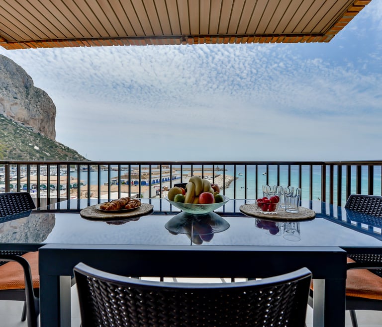 Alquiler de apartamento en primera linea de Calpe, CANTAL en Calpe - Vistas