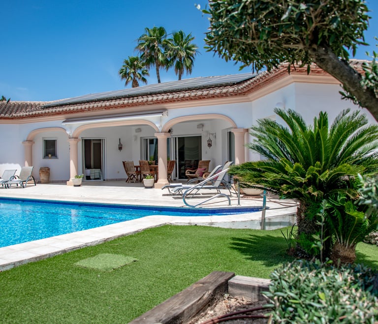 Villa for rent in Benissa ACACIAS in Benissa - Swimming pool