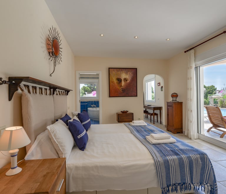 Villa for rent in Benissa ACACIAS in Benissa - Bedroom